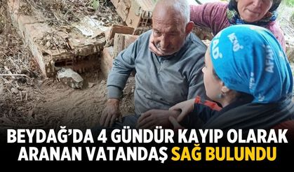 Beydağ’da 4 Gündür Kayıp Olarak aranan Vatandaş Sağ Bulundu