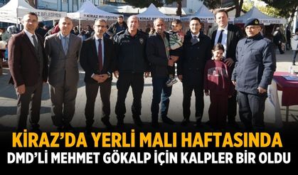 Kiraz’da Yerli Malı Haftasında DMD’li Mehmet Gökalp İçin Kalpler Bir Oldu