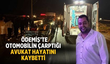 Ödemiş’te otomobilin çarptığı avukat hayatını kaybetti
