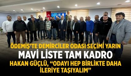 Mavi Liste Tam Kadro Hakan Güçlü,”Odayı hep birlikte daha ileriye taşıyalım”