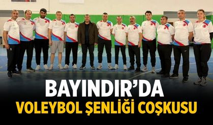 Bayındır’da Voleybol Şenliği Coşkusu