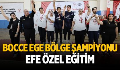 Bocce Ege Bölge  Şampiyonu Efe Özel Eğitim
