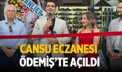 Cansu Eczanesi Ödemiş’te Açıldı