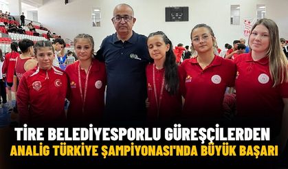 Tire Belediyesporlu Güreşçilerden ANALİG Türkiye Şampiyonası'nda Büyük Başarı