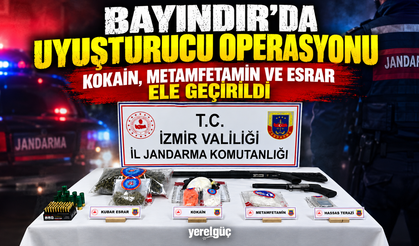 Bayındır’da Uyuşturucu Operasyonu