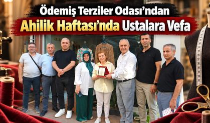 Ödemiş Terziler Odası’ndan Ahilik Haftası’nda Ustalara Vefa