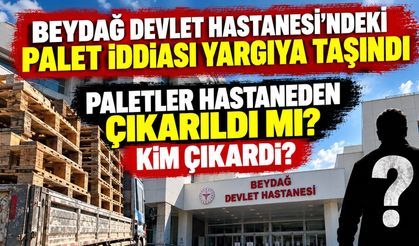 Beydağ Devlet Hastanesi’ndeki palet iddiası yargıya taşındı