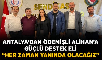 Antalya’dan Ödemişli Alihan’a güçlü destek eli