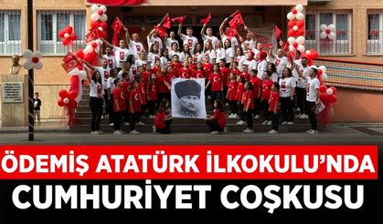 ÖDEMİŞ ATATÜRK İLKOKULU’NDA CUMHURİYET COŞKUSU