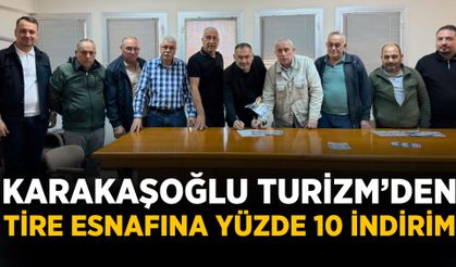 Karakaşoğlu Turizm’den Tire Esnafına Yüzde 10 İndirim