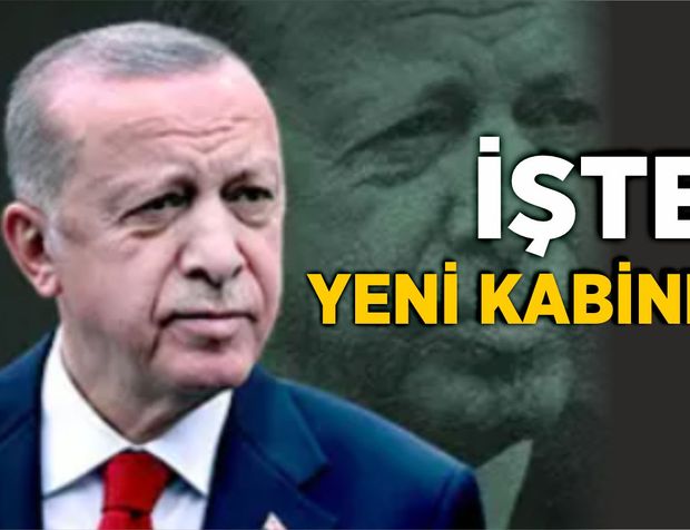 Türkiye merak ediyordu! Cumhurbaşkanı Erdoğan kabineyi açıkladı.