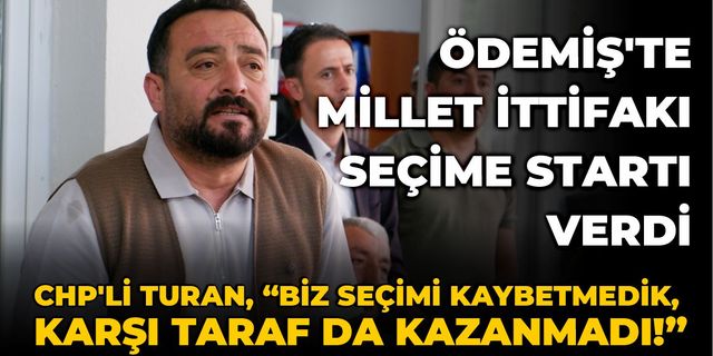MİLLET İTTİFAKI ÖDEMİŞ, CUMHURBAŞKANLIĞI SEÇİMİ 2. TUR İÇİN SEÇİM STARTINI VERDİ