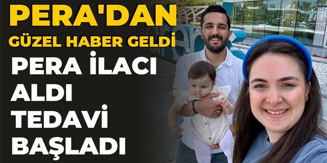 PERA’DAN GÜZEL HABER GELDİ