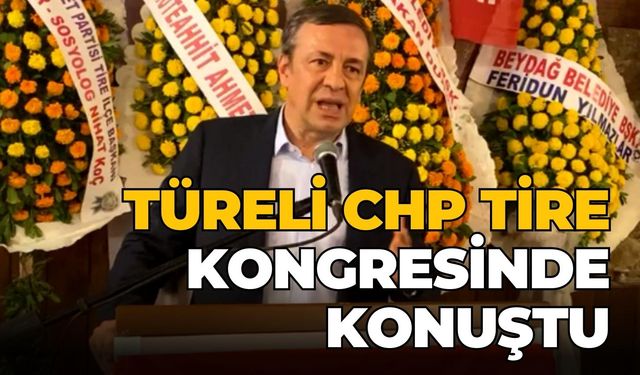 Türeli Chp Kongresinde Konuştu