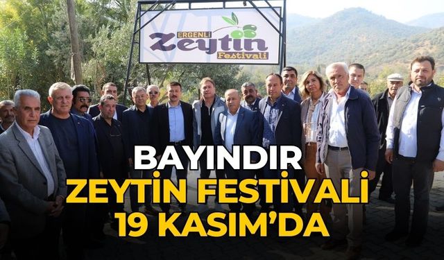 Bayındır Zeytin Festivali 19 Kasım’da