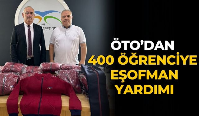 ÖTO’DAN 400 ÖĞRENCİYE EŞOFMAN YARDIMI