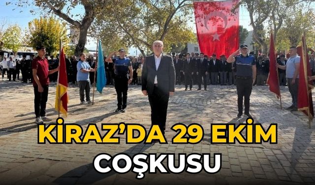 KİRAZ’DA 29 EKİM COŞKUSU