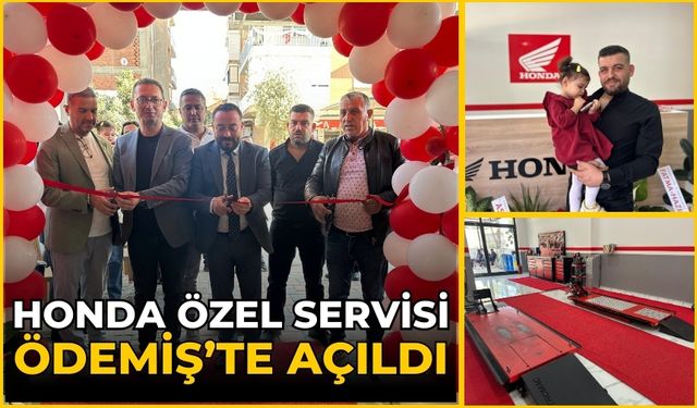 HONDA ÖZEL SERVİSİ ÖDEMİŞ’TE AÇILDI