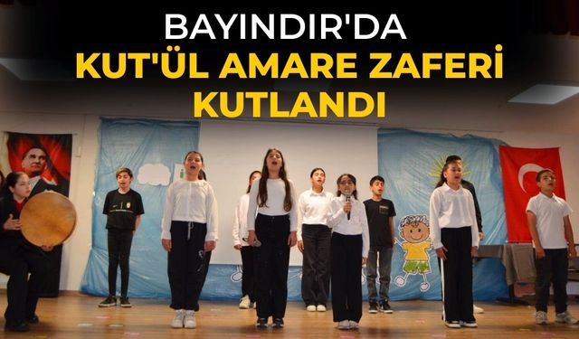 Bayındır'da Kut'ül Amare Zaferi Kutlandı