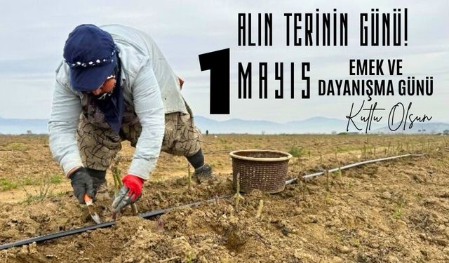 Alın terinin günü!  1 Mayıs Emek ve Dayanışma Günü kutlu olsun