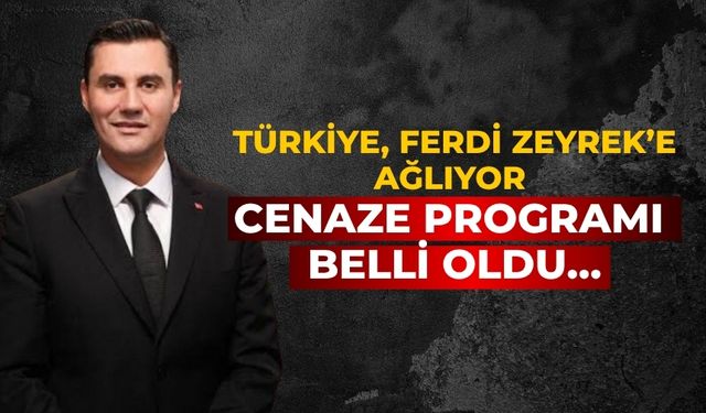 Türkiye, Ferdi Zeyrek’e ağlıyor Cenaze programı belli oldu…