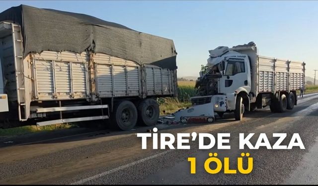 Tire’de Kaza 1 ölü