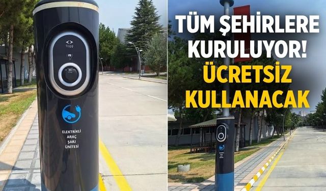 Tüm şehirlere kuruluyor! ücretsiz kullanacak