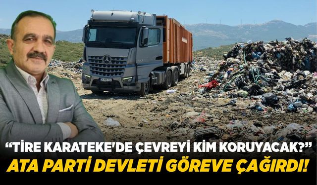 ATA Parti’den vahşi çöp dökümüne karşı resmî müracaat: “Devlet göreve, halk tehlikede!”