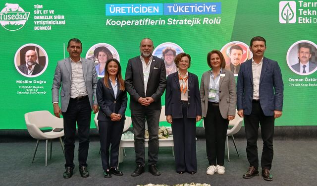 Tire Süt Kooperatifi Başkanı Öztürk, Bursa Tarım Fuarı’nda Kooperatifçiliğin Stratejik Rolünü Anlattı