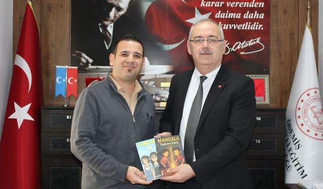 Yazar ve Öğretmen Bağçivan'dan Milli Eğitim Müdürü Desticioğlu'na Ziyaret