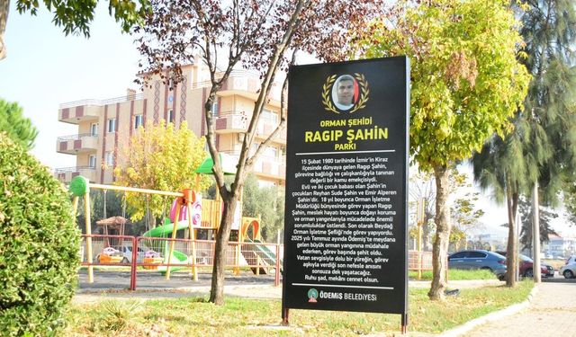 Ödemiş kahramanları Unutmadı