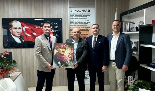 Ödemiş Ticaret Odası’ndan  Başhekim Alanyalı’ya Ziyaret