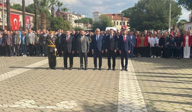 ÖDEMİŞ’TE CUMHURİYET COŞKUSU BAŞLADI