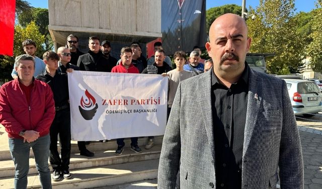 ZAFER PARTİSİ ÖDEMİŞ’TEN TAŞINMAZ SATIŞLARINA TEPKİ