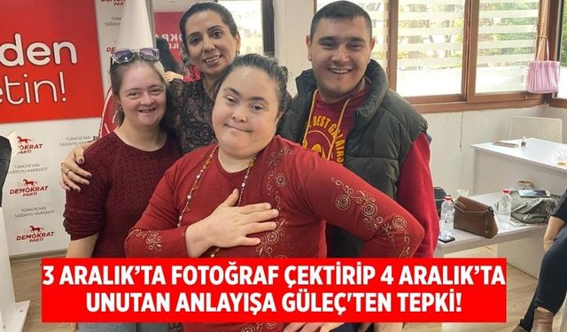 Dilek Acar Güleç’ten sert mesaj: “Engelli yurttaşların sorunları bir günlüğüne hatırlanarak çözülemez.”