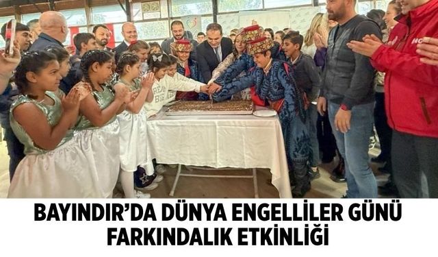Bayındır’da Dünya Engelliler Günü Farkındalık Etkinliği