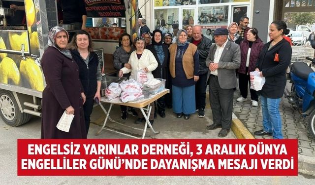Engelsiz Yarınlar Derneği, 3 Aralık Dünya Engelliler Günü’nde Dayanışma Mesajı Verdi