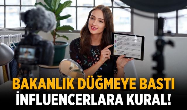 Bakanlık düğmeye bastı İnfluencerlara kural!