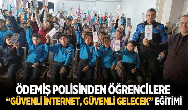 Ödemiş Polisinden Öğrencilere “Güvenli İnternet, Güvenli Gelecek” Eğitimi
