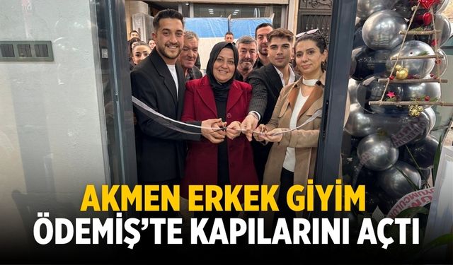 AKMEN ERKEK GİYİM ÖDEMİŞ’TE KAPILARINI AÇTI