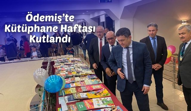Ödemiş’te Kütüphane Haftası Kutlandı
