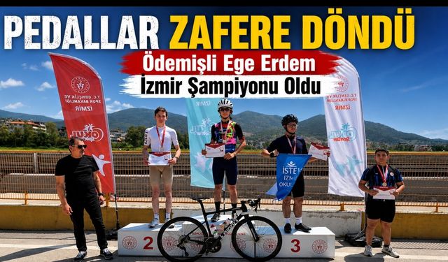 PEDALLAR ZAFERE DÖNDÜ Ödemişli Ege Erdem İzmir Şampiyonu Oldu