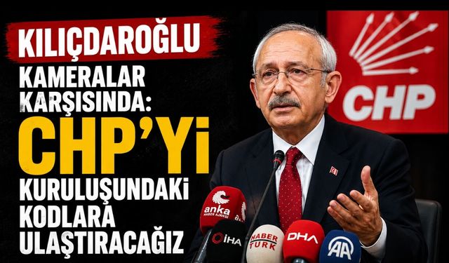 Kılıçdaroğlu sessizliğini bozdu CHP'yi kuruluşundaki kodlara ulaştıracağız