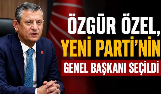 91 MİLLETVEKİLİYLE CHP'DEN İSTİFA EDİP YENİ PARTİ'Yİ KURDU