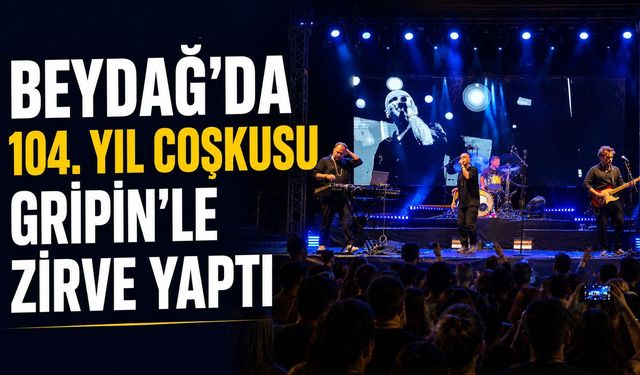 Beydağ’da 104. yıl coşkusu Gripin’le zirve yaptı
