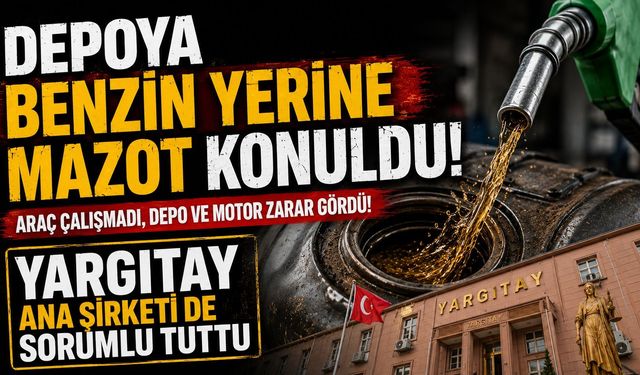 Depoya benzin yerine mazot konuldu! Yargıtay ana şirketi de sorumlu tuttu