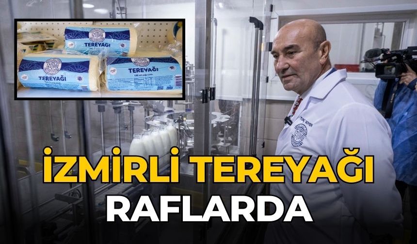İZMİRLİ TEREYAĞI RAFLARDA