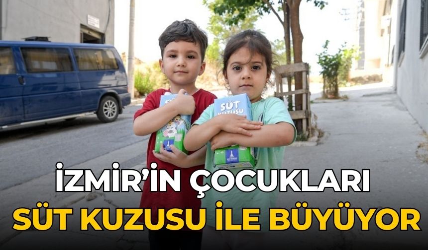 İzmir’in çocukları Süt Kuzusu ile büyüyor