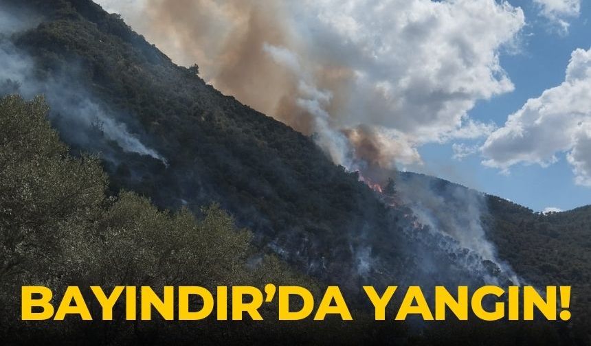 Bayındır’da yangın!