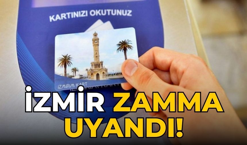 İzmir zamma uyandı!